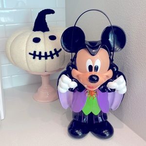 Vampire Mickey Mouse Popcorn Bucket.✨🖤🎃